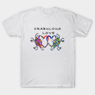 Valentines, Love, Crabulous Love T-Shirt